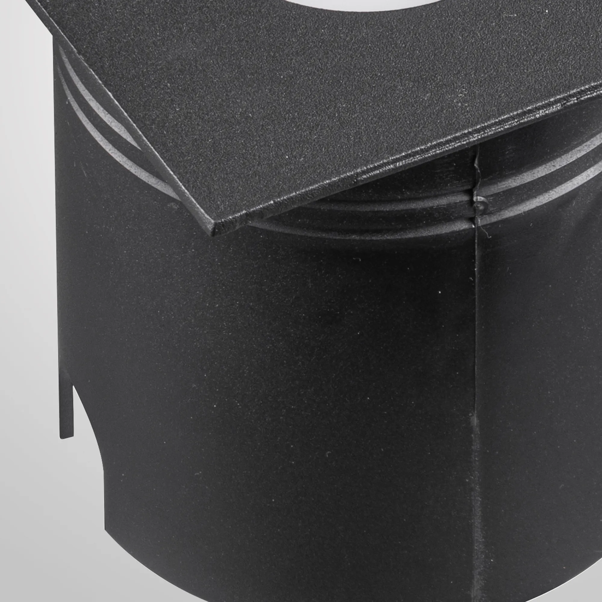 Aspen Square Eyelid Recessed Wall Lamp 3W LED IP65 Sand Black M7031  Mantra Fusion Aspen Sand Black